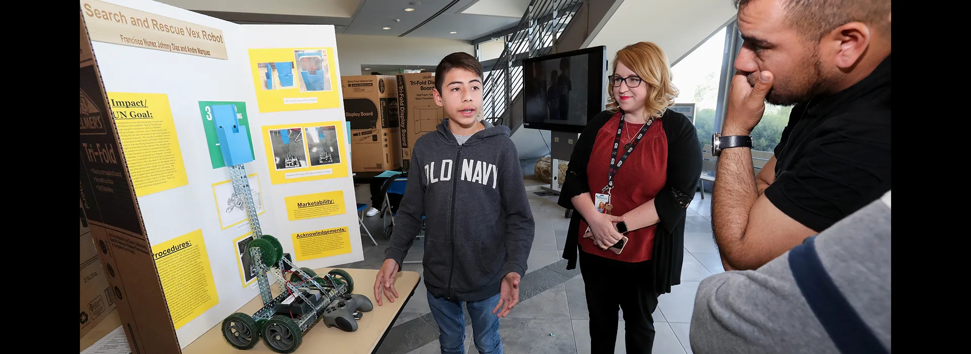 Middle school students present projects as part of third annual Makers Fair